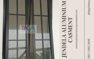 Jendela aluminium kaca